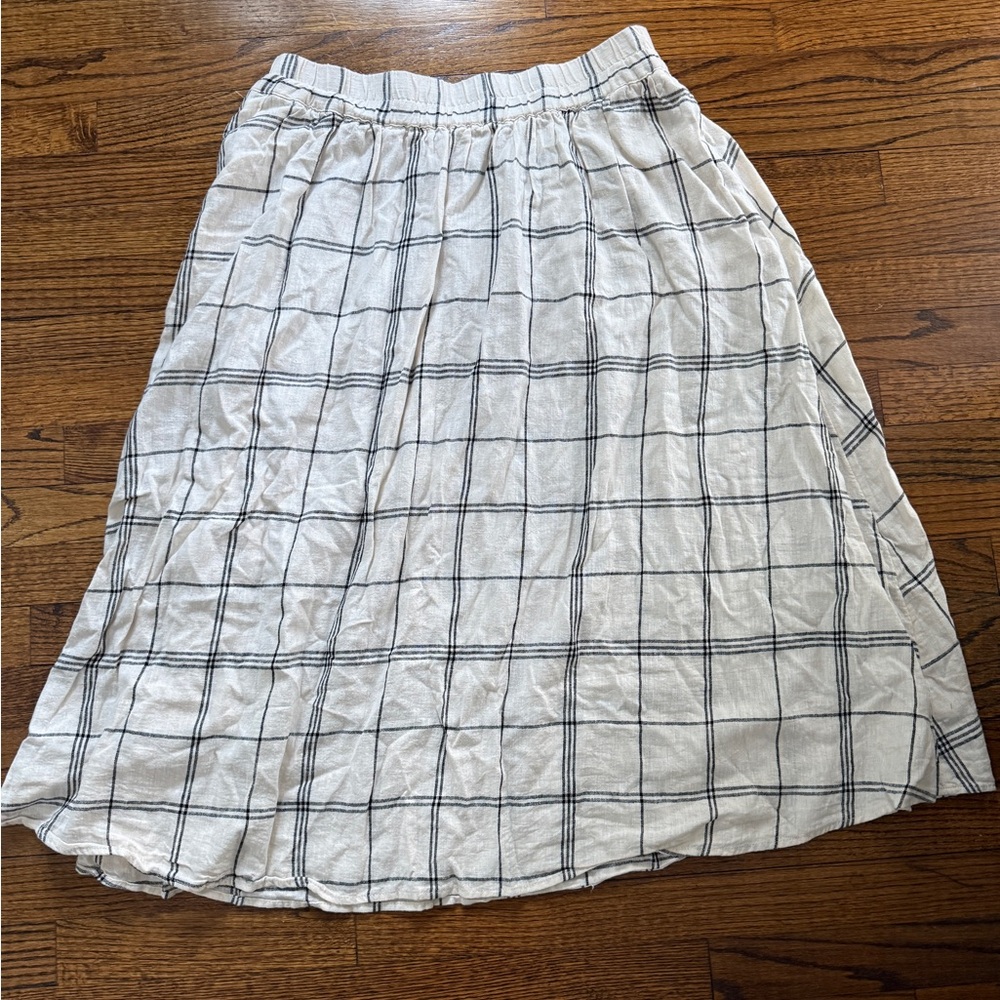 a new day Checkered A-Line Skirt